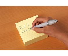 Post-It 675-YL - Notas adhesivas en cubo, 100 x 100 mm, multicolor