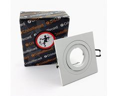 FOCO EMPOTRABLE HELIUM CUADRADO BLANCO