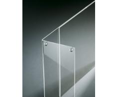 Sigel TA214 Soporte de sobremesa, inclinado, acrilico, para A6, 10 unds.