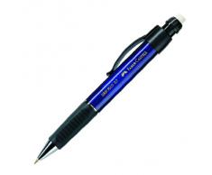 Faber-Castell 130732 - Portaminas (0.7 mm), negro y azul