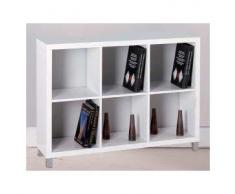 Kit Closet Estantería Kubox 6 huecos verde