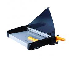 Fellowes Plasma A3 - Guillotina de papel tamaño A4, capacidad de corte 40 hojas, color negro y gris