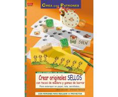 Serie Estampar Con Selllos. Crear Originales Sellos Con Tacos De Madera Y Gomas De Borrar - Número 1