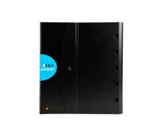 Exacompta 56034E - Carpeta de cartón (Negro, 30 mm, 320 mm, 295 mm)