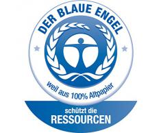 Leitz 19153000 Alpha - Carpeta colgante (cartón, 10 unidades), color marrón