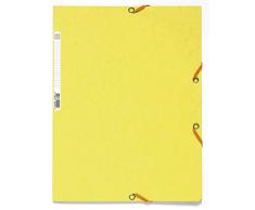 Exacompta 55529E - Carpeta con goma, A4, color limón