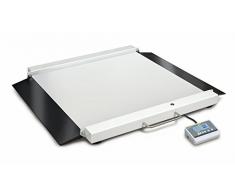 Báscula para silla de ruedas con rampas integradas [Kern MWA 300K-1M] para un acceso cómodo y con autorización de calibración y médica para el uso profesional, Campo de pesaje [Max]: 300 kg