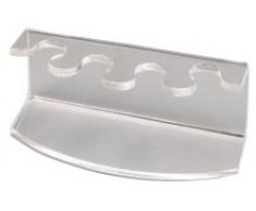 Maul 19593-05 - Soporte para sellos de oficina (estable, para 4 sellos), transparente