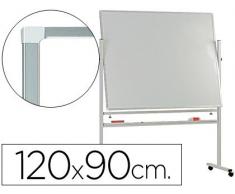 Pizarra blanca de melamina con ruedas Q-Connect