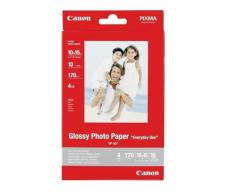 Canon GP-501 Glossy Photo Paper - Papel fotográfico (100 x 150 mm, 4x6")