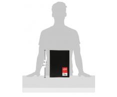 Grafoplas 1450010 - Carpeta de 20 fundas, tamaño folio, tapas PP, color negro