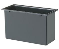 Exacompta Modern'line - Compartimiento rectangular para papelera, 2 l, color gris