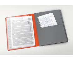 Elba 400033686 - Carpeta clasificadora (A4, 400 hojas, 12 separadores), naranja