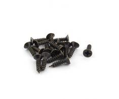 sourcing map Soporte para Rollo de Etiquetas para archivadores de Oficina cajones 70 mm x 21 mm 8 Piezas Tono de Bronce