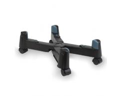 NGS PC Transfer - Soporte para CPU con ruedas, Soporte de sobremesa en forma de X. Color negro