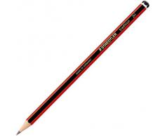 Staedtler 110-2H - Lápiz Negro, Rojo