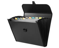 Makro Paper KA4-12FT-17 - Carpeta clasificadora con broche, A4, opaco