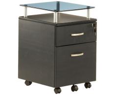 hjh OFFICE Archivador con Ruedas