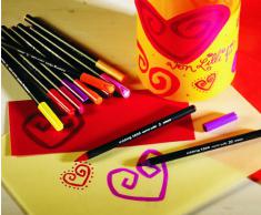 edding 1300-40S - Estuche de metal con 40 rotuladores, multicolor