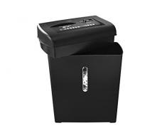 Ednet 91607 - Triturador de papel (335 x 180 x 392 mm, 380 x 200 x 310 mm) Negro