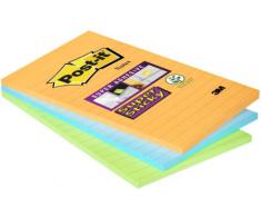 Post-It 46453SSA - Notas autoadhesivas 3 Pads (45 hojas por bloc)