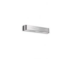 IDEAL LUX Posta AP3 Apto para Uso en Interior E14 Aluminio iluminación de Pared - Lámpara (Cepillado, 3 Bombilla(s), E14, IP20, Aluminio)