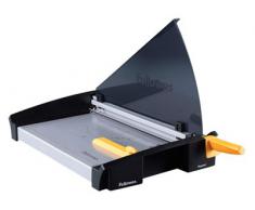 Fellowes Plasma A4 - Guillotina de papel tamaño A4, capacidad de corte 40 hojas, color negro y gris