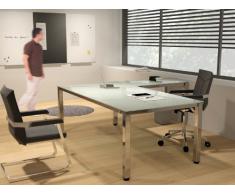 Rocada 2003 Ae05 180 x 80 x 72 cm Ejecutivo Cristal Escritorio