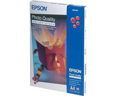Epson Photo Quality Ink Jet Paper - Papel para impresora de tinta (A4), blanco