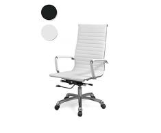 duehome Silla de Oficina ergonomica Medidas 62,5x114x59 cm Color Negro Silla para Escritorio o Estudio