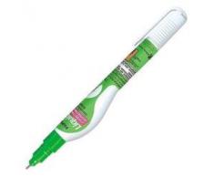 Papermate NP10 - Corrector líquido tipo bolígrafo Verde, Color blanco, 12 unidades