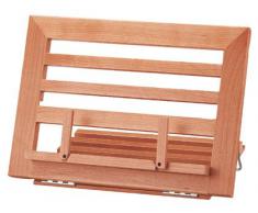 ATRIL SUJETALIBROS MADERA L-32L 340X237X20 MM