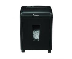 Fellowes 62Mc - Destructora trituradora de papel, microcorte, 10 hojas, negro