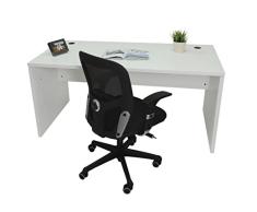 Mesa de Oficina. Euro 2000. Color Blanco. 140x80 cm