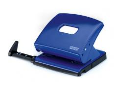 Novus C 225 - Perforadora de papel profesional (capacidad para 25 hojas), color azul