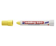 Edding 950-05 - Marcador permanente de cera, color amarillo