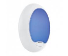 EGLO 92964 iluminación de pared Apto para uso en interior Azul, Blanco 0,3 W - Lámpara (Cepillado, 3 bombilla(s), 0,3 W, IP20, Azul, Blanco)