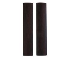 Sharplace Pisapapeles, Herramienta para Pintura Dibujo Caligrafía Escritura China, 18x3.6x2 cm, de Madera, 2 Piezas - Negro