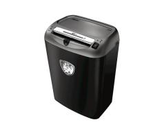 Fellowes 75Cs - Destructora trituradora de papel, hasta 12 hojas, color negro