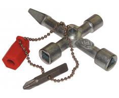 C.K 495015 - Llave en cruz (multifunción) y de armario - Universal 8 in 1