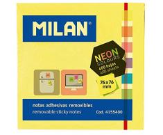 Milan- Gomas de borrar, Color Blanco, pequeño (M4155400)