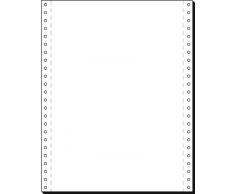 Sigel Computerpapier - Papel contínuo A4 perforado, blanco