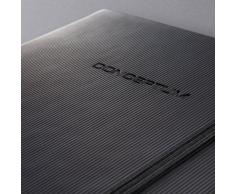 Sigel CO121 Conceptum - Libreta con tapa dura, aprox. A5, cuadriculado, negro
