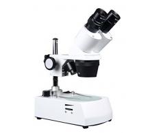 Radical 10 x -20 x -30 x -60 x Binocular estéreo pelo moneda sello electrónico PCB insectos Worm microscopio w parte superior parte inferior palo Tipo Soporte Luz ajustable en altura