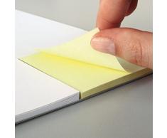Vade de papel de sobremesa "Memo", con taco de notas adhesivas integrado, con calendario trianual actual, 60 x 41 cm, 30 hojas