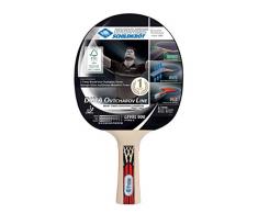 Donic-Schildkröt Raqueta de Tenis de Mesa Ovtcharov 900, AVS, PLS y Ergo-Grip, 2.1 mm Esponja, Madera FSC, Almohadilla Spinmax-ITTF, 754415