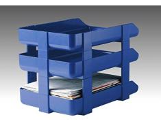 Rexel 25225 - Accesorio de bandeja de escritorio, azul