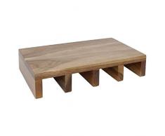 Olympia - Soporte/elevador de madera para tacos, 275 x 150 x 55 mm, servir comida restaurante