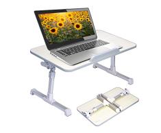 Neetto Mesa de Cama para Portátil Ajustable, Escritorio Portátil, Bandeja de Sofá Plegable, Escritorio de Calidad para Portátil, Atril para Sofá y Soporte de Suelo de Lectura para Niños - Minitable