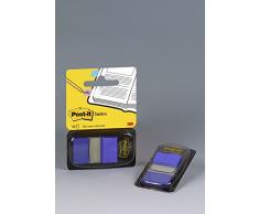 Post-it 680-2- Dispensador 50 Post-It Index, 25,4 x 43,2 mm, color azul